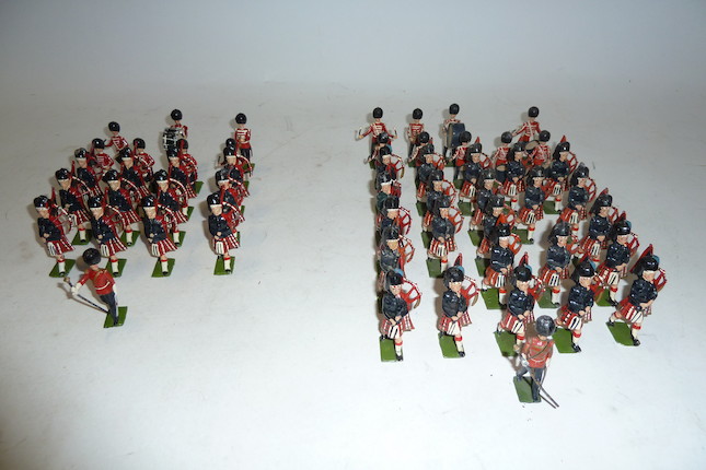 Bonhams : Britains set 1722, Pipe Band of the Scots Guards 53