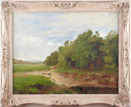 Bonhams : John Clayton Adams (British, 1840-1906) A corner of the meadow