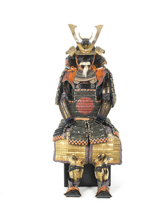 Bonhams : A do maru yoroi armour Late Edo Period, 18th/19th century