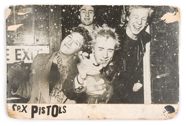 Bonhams A Rare Sex Pistols Emi Promo Board 1976