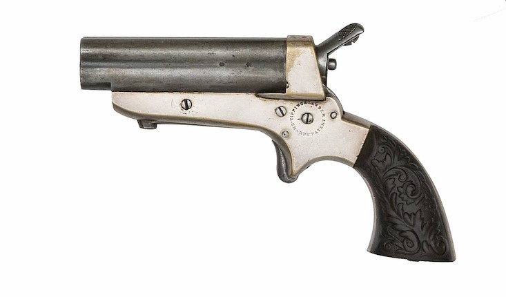 Bonhams : A .32 Tipping & Lawden Sharps' Patent Four-Shot Rim-Fire Deringer