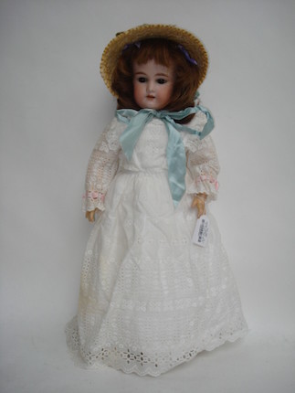 Bonhams : A.M 'Floradora' bisque head doll