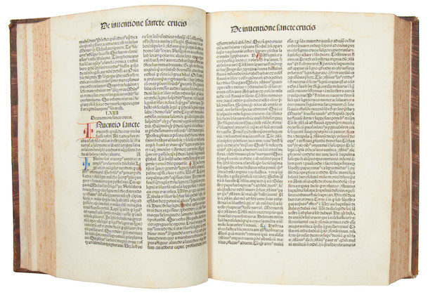 Jacopo Da Scrisse Le Medievali Legenda Aurea Bonhams : VORAGINE (JACOBUS DE) Legenda aurea sanctorum, sive