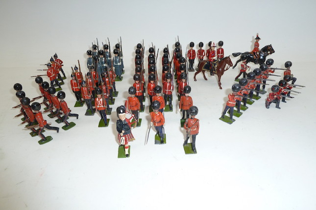 Bonhams : Britains British Foot Guards and other Infantry in full dress 85