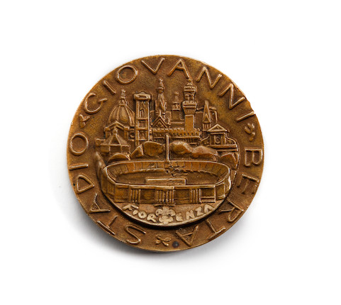 Bonhams : 1931 Giovanni Berta stadium opening medal