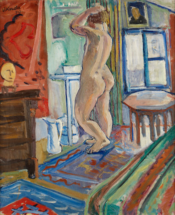 Vince Korda (Hungarian, 1897-1979) Standing nude image 1