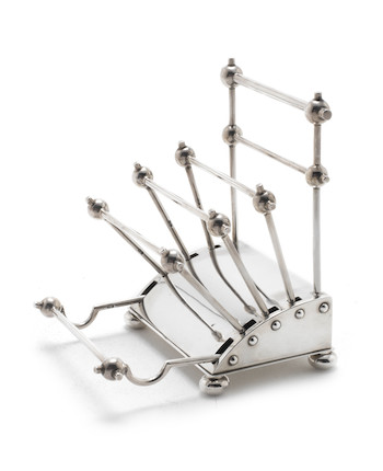 Christopher Dresser, Toast rack, British, Birmingham and London