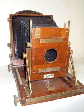 Bonhams : A Gandolfi Half Plate field camera