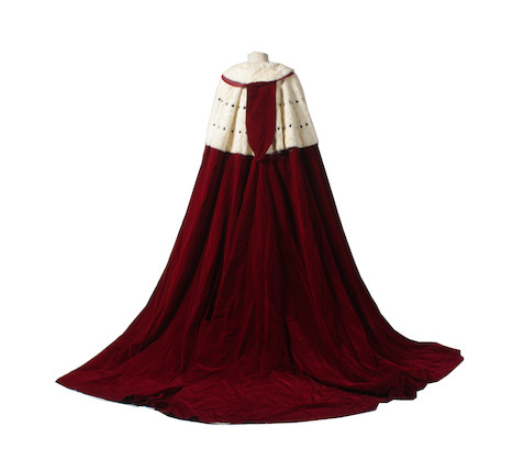 Bonhams : The Coronation robe and Coronet for Lord Mowbray and Stourton ...