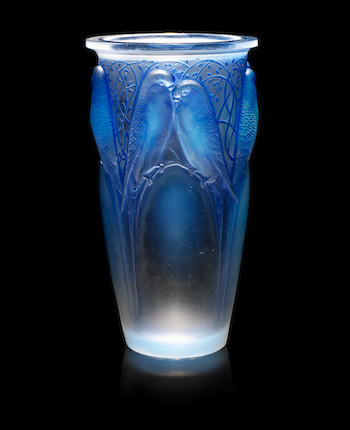 Bonhams : René Lalique 'Ceylan' a Vase, design 1924