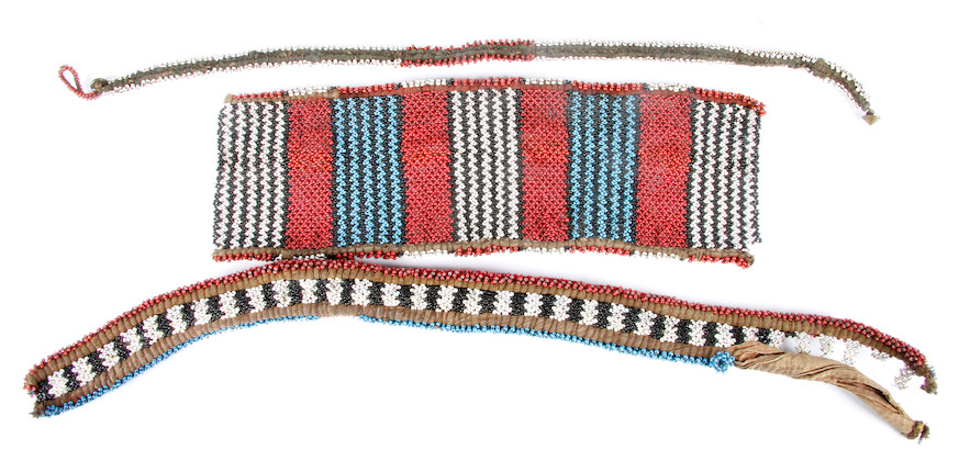 Bonhams : A collection of late 19th Century Nguni beadwork and ...