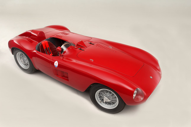 The Ex-Bill Spear/Sherwood Johnston ,1955 Maserati 300S Sports-Racing Spider  Chassis no. 3053 Engine no. 3053 (see text) image 24