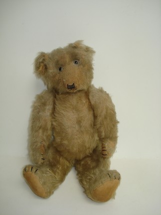 Bonhams : Brown mohair Teddy bear, English 1920s