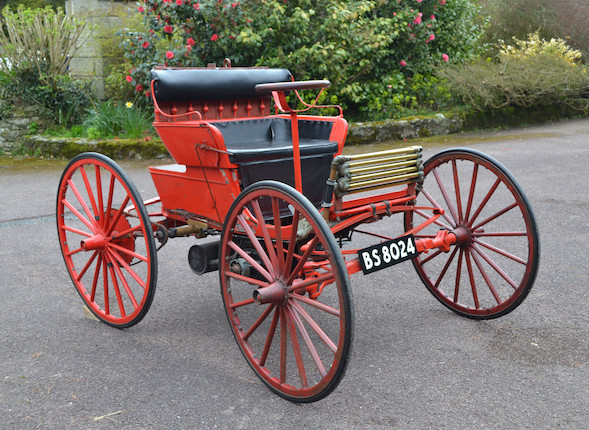 c.1899 Columbia Motor Buggy, Chassis no. to be advised Engine no. to be advised image 1