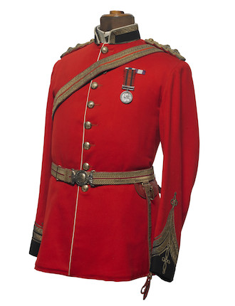 Bonhams : A regimental dress uniform, 19th century