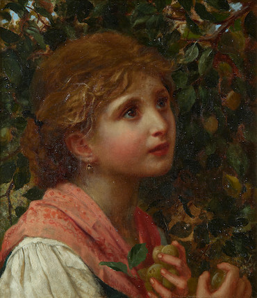 Bonhams : Sophie Anderson (British, 1823-1903) Embarrassed with riches