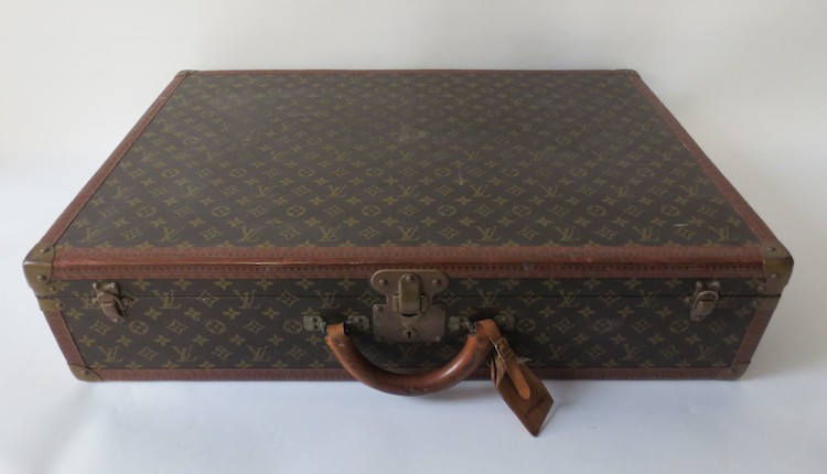 Bonhams : Louis Vuitton Monogram Zéphyr 55 Rolling Suitcase, c. 2013,  (Includes padlock, keys, luggage tag, and dust bag)