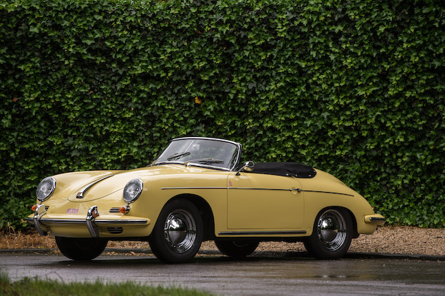Original European delivery,1961 Porsche 356B 1600 Roadster  Chassis no. 088885 Engine no. 604614 image 1