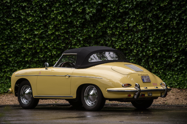 Original European delivery,1961 Porsche 356B 1600 Roadster  Chassis no. 088885 Engine no. 604614 image 26