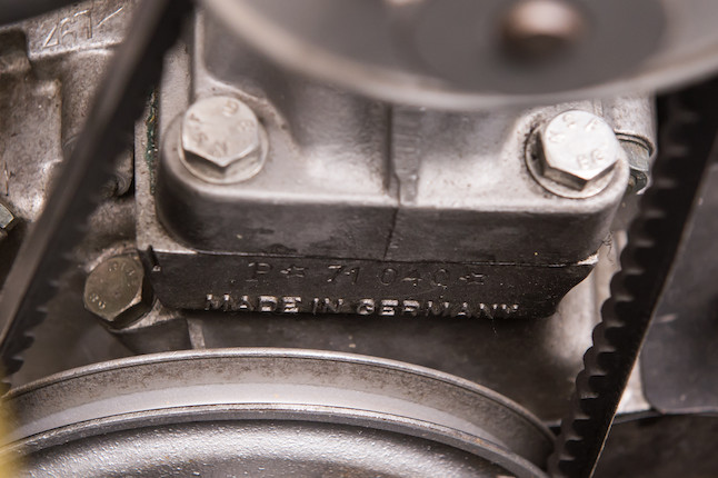 Original European delivery,1961 Porsche 356B 1600 Roadster  Chassis no. 088885 Engine no. 604614 image 16