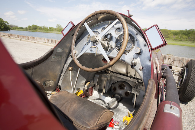 The Ex-Scuderia Ferrari, Hans Ruesch, Dick Seaman, Dennis Poore Donington Grand Prix and RAC Hill-Climb Championship-winning,1935-36 ALFA ROMEO 8C-35 Grand Prix Racing Monoposto  Chassis no. 50013 Engine no. 50013 image 3