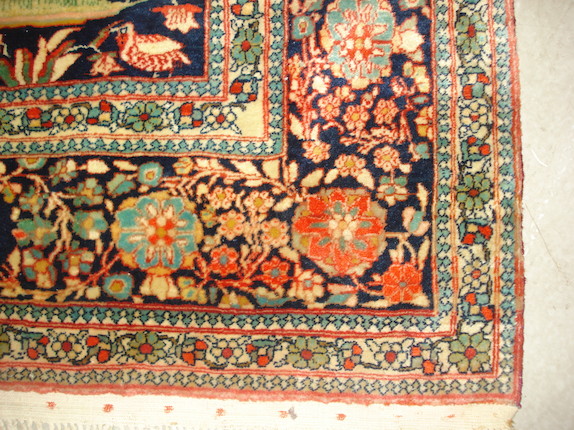 Bonhams A Mohtashem Kashan Rug Central Persia 188cm X 132cm