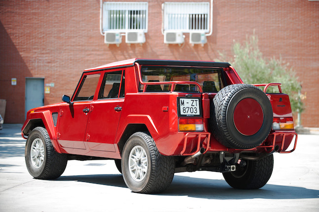 Bonhams : 1,266 kilometres from new,1991 Lamborghini LM 002 4x4 Chassis no.  ZA9LU45A3LLA12214