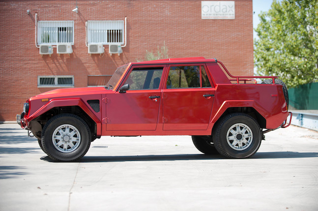 Bonhams : 1,266 kilometres from new,1991 Lamborghini LM 002 4x4 Chassis no.  ZA9LU45A3LLA12214