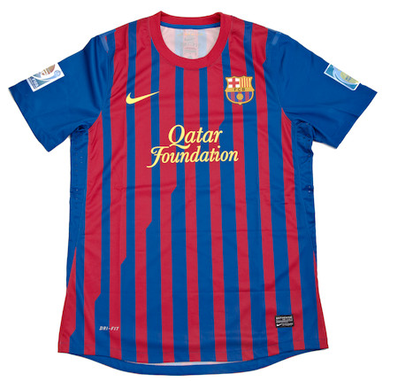 barcelona match worn