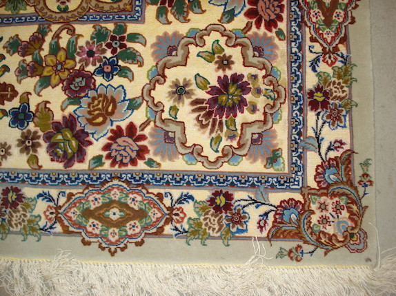 A Tabriz souf carpet, North West Persia, 394cm x 297cm image 6