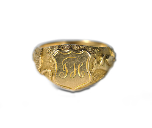 Bonhams : An Australian gold signet ring Attributed to Robert Robertson ...