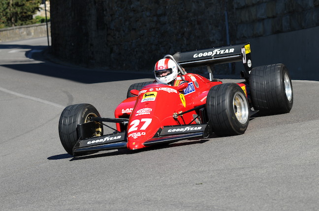 Ex-Michele Alboreto Certifiée par Ferrari Classiche ,1984 Ferrari 126 C4 M2 Formule 1 monoplace image 1
