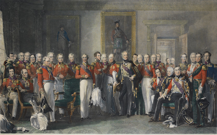 Bonhams : Charles George Lewis (British, 1808-1880) A meeting of ...