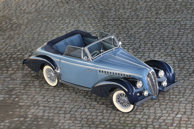 Restaurée par André Lecoq,1949 Delahaye 135M cabriolet image 16