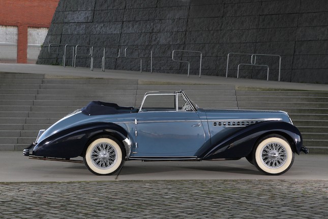 Restaurée par André Lecoq,1949 Delahaye 135M cabriolet image 15