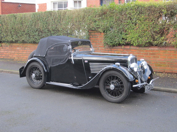 1935 BSA Scout Series 1 Sports Chassis no. B522 Engine no. A519 image 8