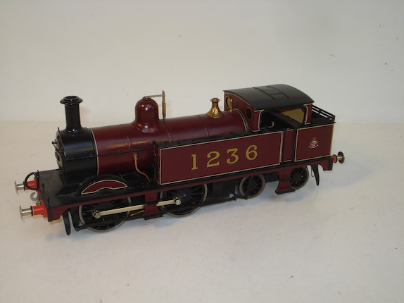 Bonhams : Gauge I scratch built electric Midland Railways 0-4-4 tank ...