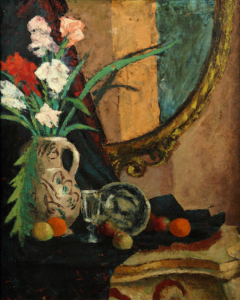 Bonhams : Quentin Bell (British, 1910-1996) Still life with mirror