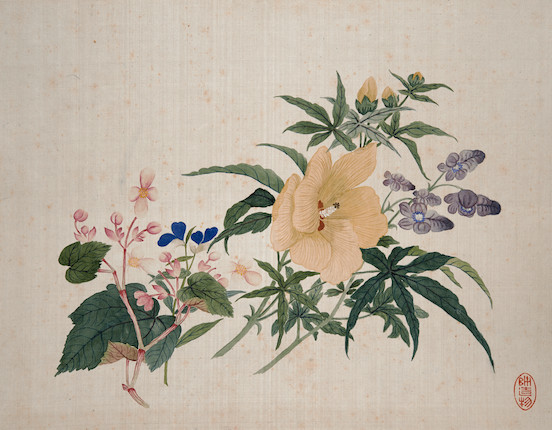 Bonhams : Hu Xilin (1894-1972) Album of Flowers