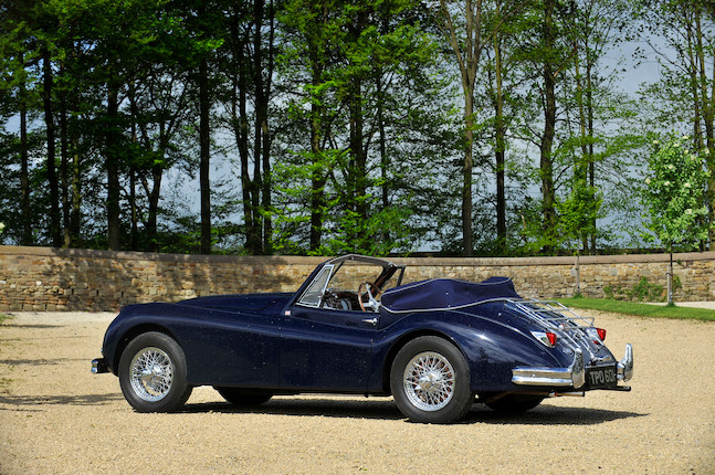 One of only 479 examples,1955 Jaguar XK140 Drophead Coupé  Chassis no. 807210 Engine no. G4297-8 image 28