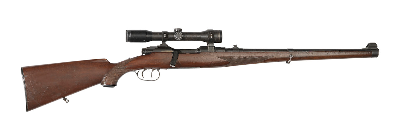 A .270 (Win) 'Model GK' Mannlicher Schöenauer stutzen by Steyr, no. 46896 image 1