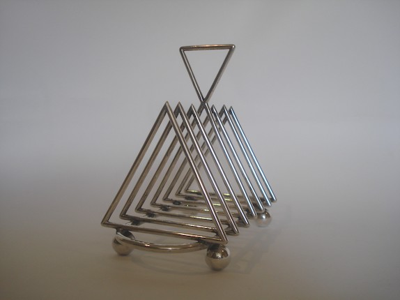 Christopher Dresser, Toast rack, British, Birmingham and London