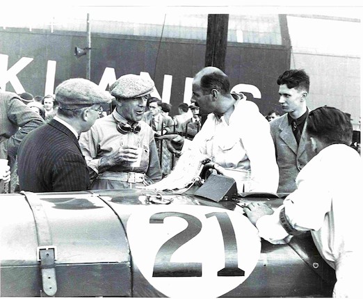 The ex-Lord Howe/Hon. Brian Lewis/John Hindmarsh/Charles Brackenbury/C.E.C.Martin/Marcel Lehoux - 1936 Grand Prix de L'ACF, 1936 and 1937 RAC Tourist Trophy,1936 BRDC Brooklands 500-Mile Race, 1937 Le Mans, 1952 Goodwood Nine Hours entry and Alan Hess Sports Car record breaking, Fox & Nicholl Team Car  'EPE 97' ,1936 Lagonda LG45R Rapide Sports-Racing Two-Seater  Chassis no. 12111 Engine no. 12111 image 8