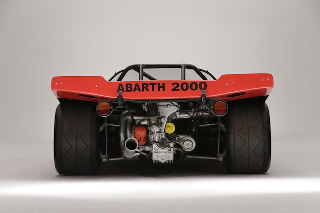 1969 Abarth 1300 Sport Spider SE010 'Quattro Fari' Sports-Racing Prototype  Chassis no. SE010/040 image 14