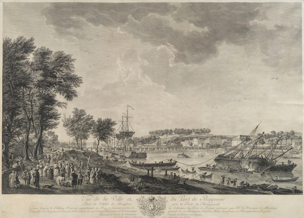 Bonhams : VERNET (CLAUDE-JOSEPH) Les ports de France, 1760-80; with an