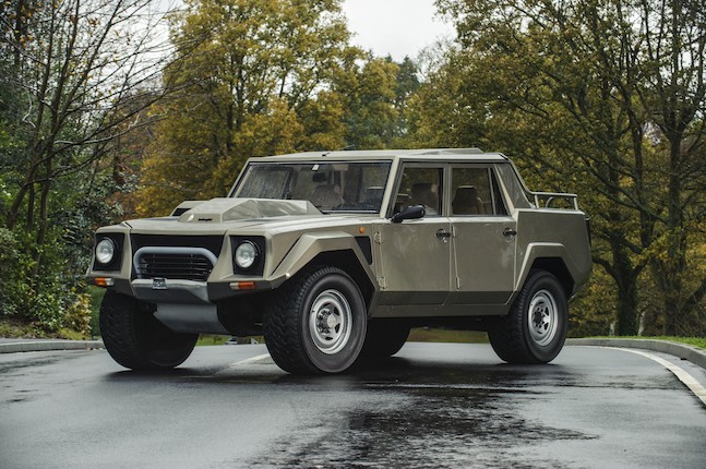 Bonhams : 1986 Lamborghini LM 002 '4x4' Chassis no. ZA9L00000KLA12062