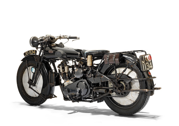 1930 Brough Superior OHV 680 Black Alpine Frame no. H1032 Engine no. GTOY/W 7659/S image 46