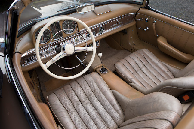 Formerly the property of Alfried Krupp, in current ownership since 1980  and an extremely original example,1960 Mercedes  300SL Roadster  Chassis no. 198.042-10-002539 Engine no. 198.980-10-002544 image 11