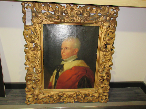 Bonhams English School, 19th Century Portrait of a gentleman, said to