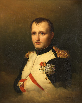 Bonhams : Charles Auguste Steuben (German, 1788-1856) Portrait of Napoleon